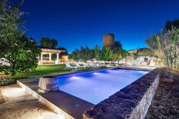 Villa in Sencelles, Mallorca Inselmitte für 8 