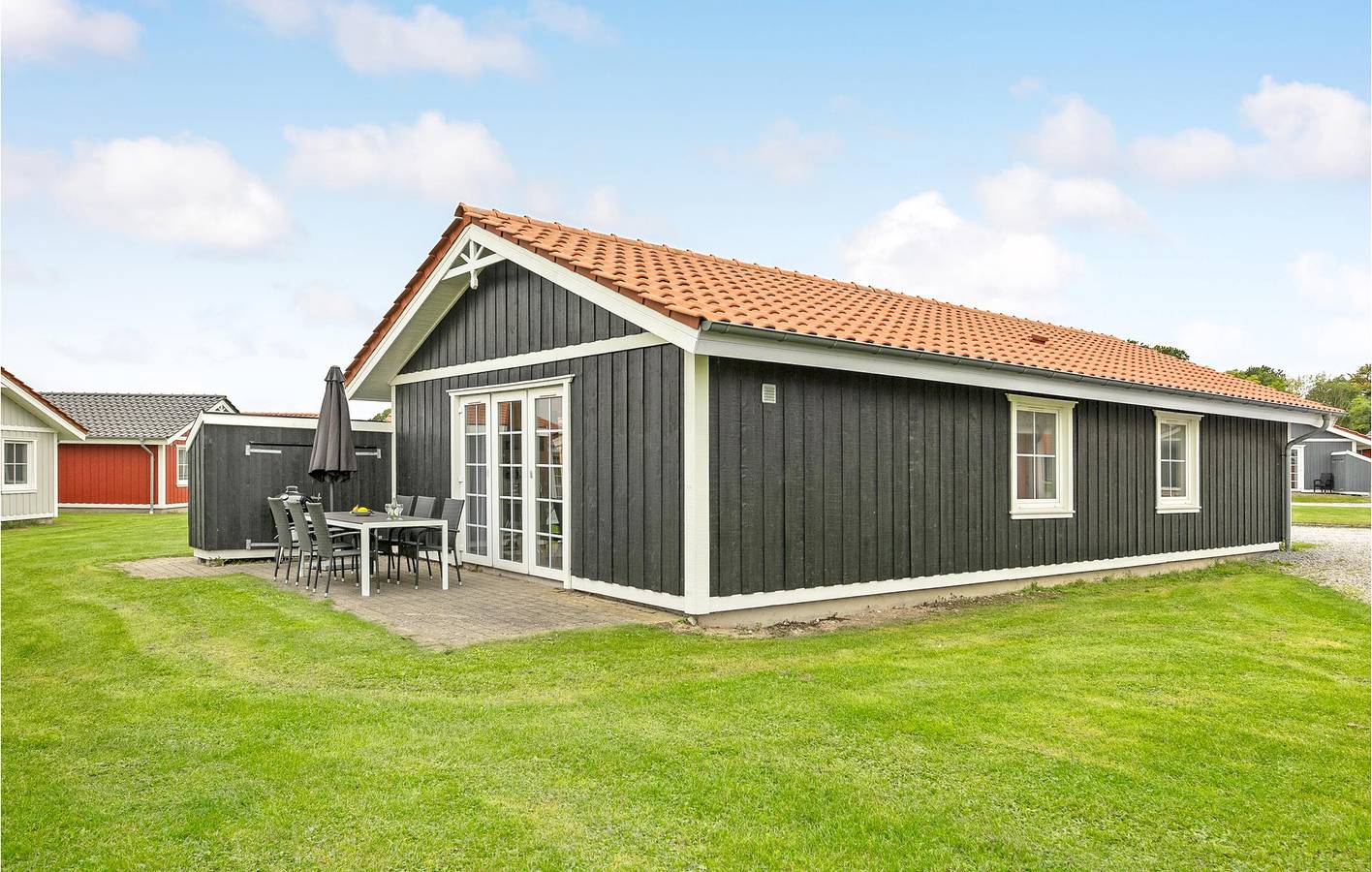 Ferienhaus für 8 Personen mit Terrasse in Gråsten, Flensburger Förde (Dänemark)