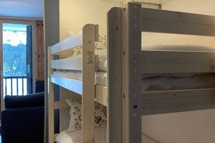 Ganze Wohnung, Renoviertes Studio für 5 Personen in Flaine, 400m von Pisten und Geschäften in Flaine, Arâches-la-Frasse