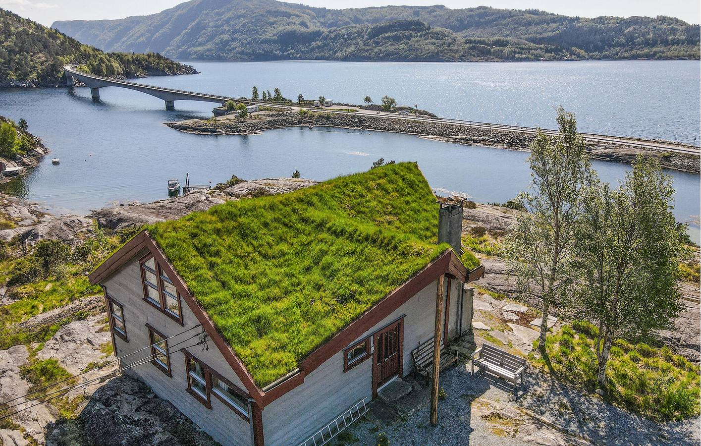 Ferienhaus für 8 Personen mit Terrasse in Masfjorden