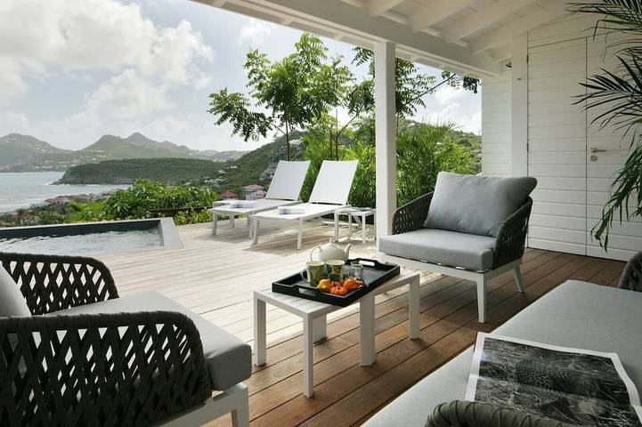 Holiday home for 2 people, with garden in Saint-Barthélemy