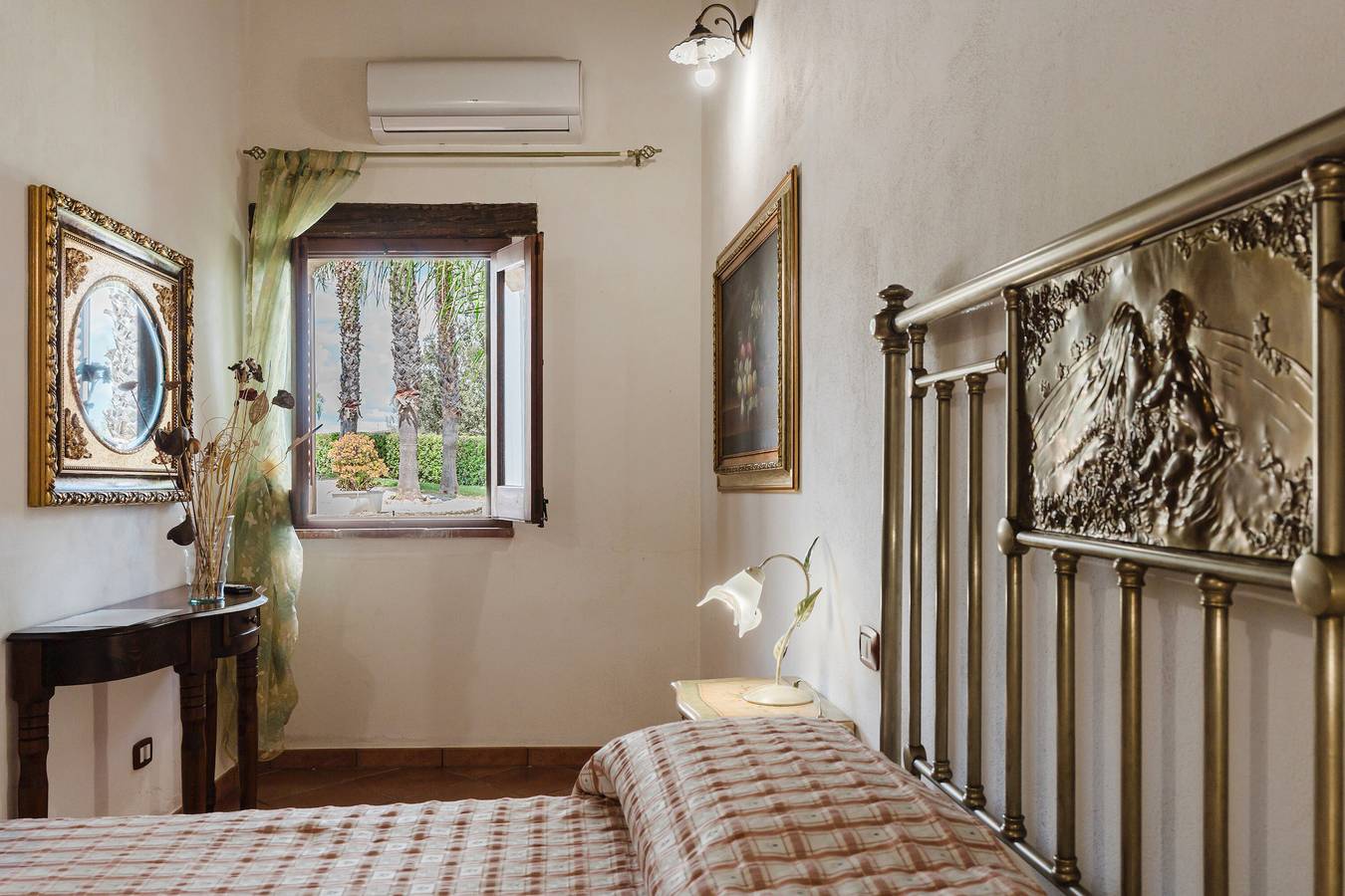 Agriturismo Ponte Calatrasi Zimmer 'Relax 13' mit Gemeinschaftspool, Wlan und Klimaanlage in Monreale, Palermo Provinz