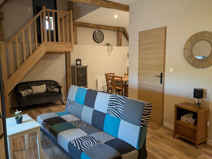 Appartement de vacances pour 4 personnes, avec jardin