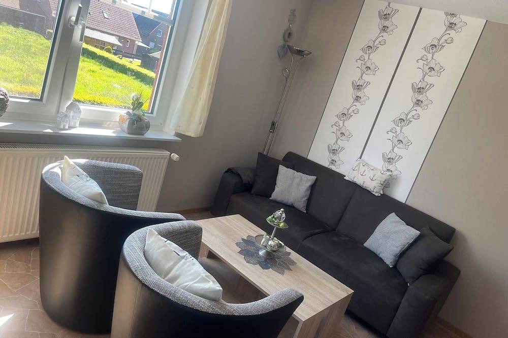 Ganze Wohnung, Große ruhige gemütliche Ferienwohnung an der Nordseeküste Nähe Dornumersiel in Dornum, Landkreis Aurich