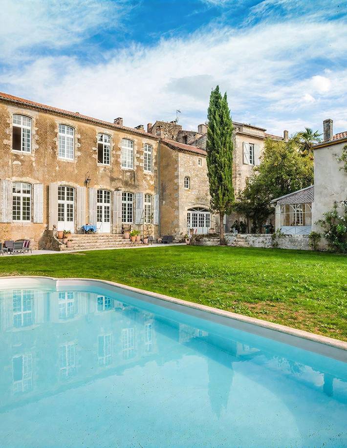 Chalet para 15 personas con piscina in Condom, Gers
