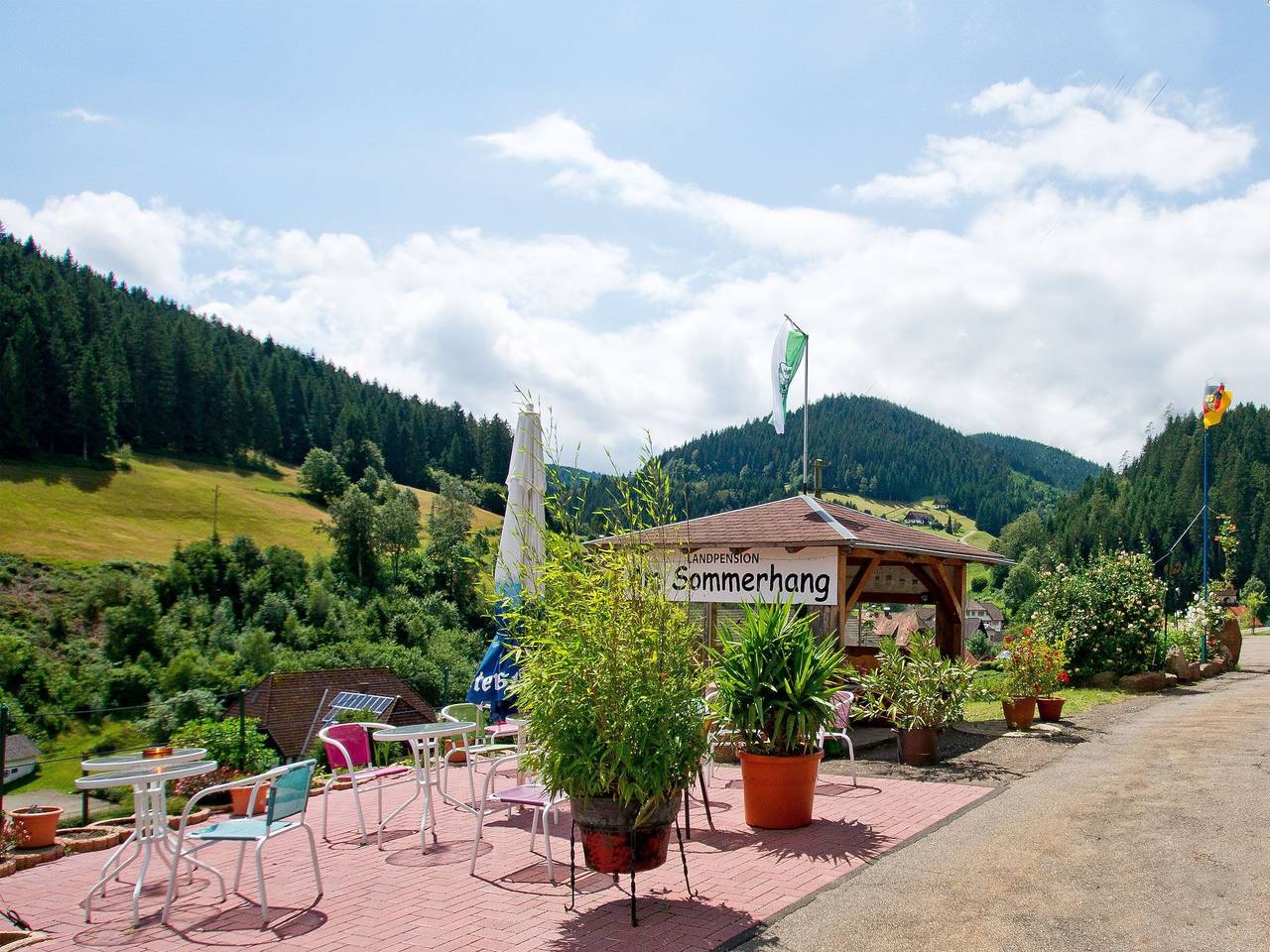 Ganze Wohnung, Ferienwohnung 'Kerstin, 60qm' mit Gemeinschaftsterrasse, Balkon und Wi-Fi in Bad Rippoldsau-Schapbach, Mittlerer Schwarzwald