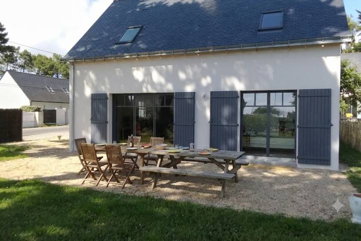 Maison de vacances pour 6 personnes, avec jardin