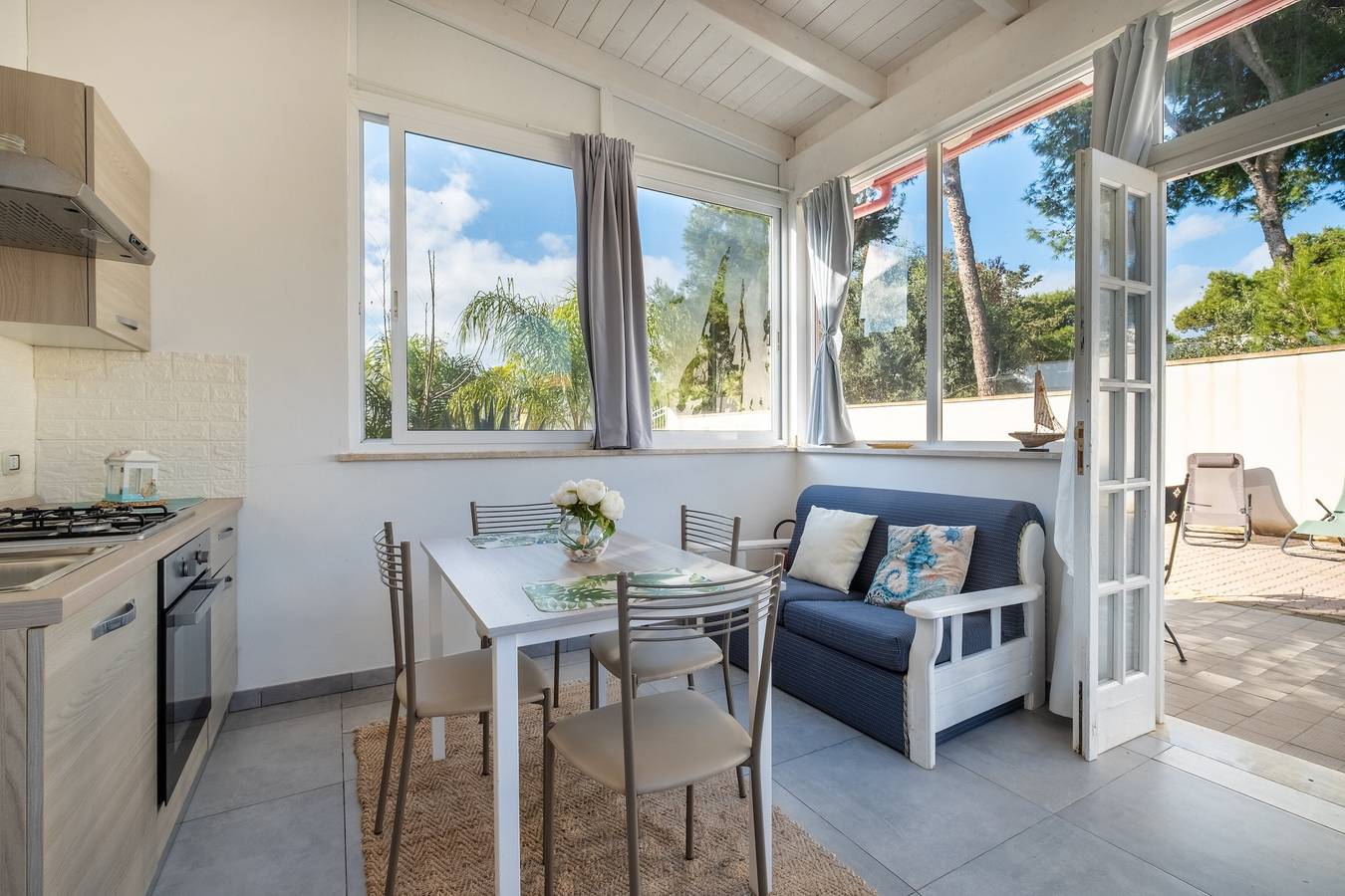 Maison de vacances 'Elenya' avec jardin privé et climatisation in Scala di Furno, Porto Cesareo