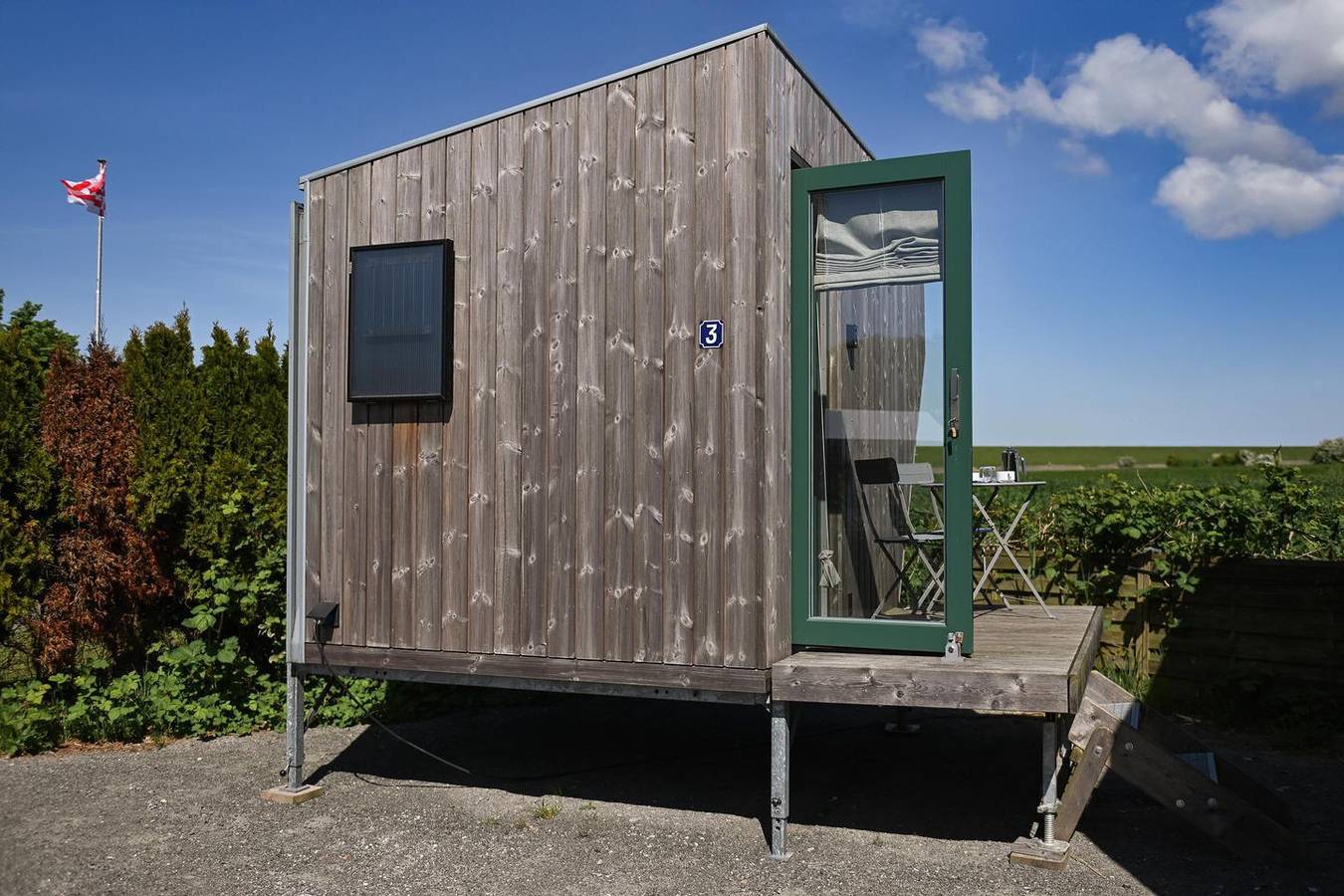 Übernachte im Green Tiny Sleep Space in Cuxhaven in Grünstrand Altenbruch, Cuxhaven