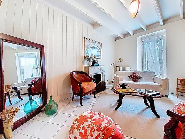 Maison spacieuse 5 pièces, vue port, animaux admis, près plages d'Étel in Étel, Côte des Mégalithes