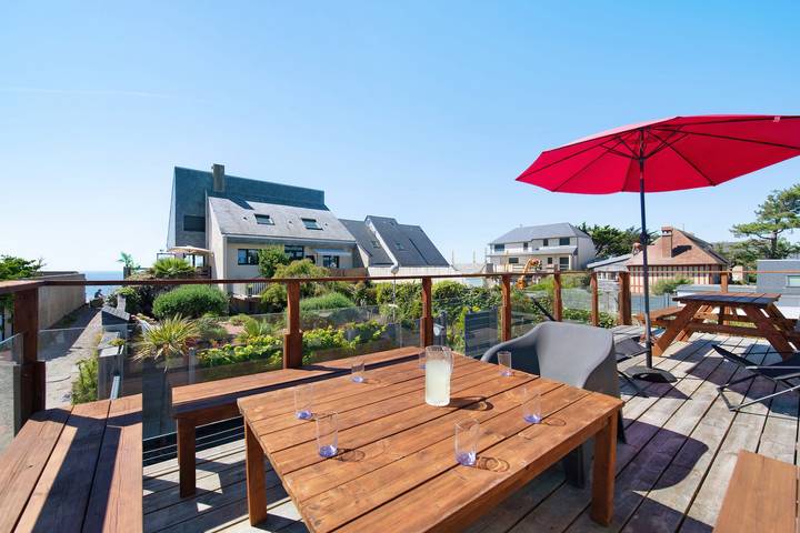 Cottage für 8 Personen, mit Balkon in der Normandie