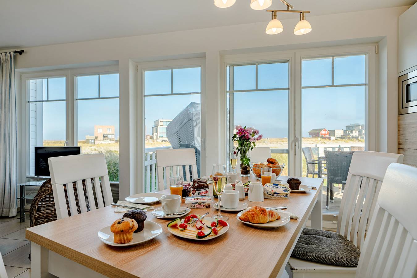 Ferienhaus Strand Hus by Seeblick Ferien Oro, Bestlage am Strand,Sauna,Kamin in Olpenitz, Kappeln