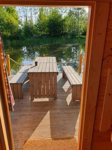 Ferienhaus für 3 Personen, mit Terrasse und Seeblick sowie Ausblick im Münsterland - 3