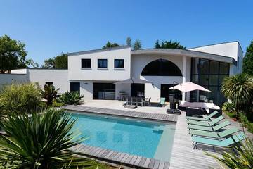 Villa pour 10 personnes, avec jardin à Andernos-les-Bains