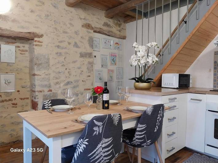 Location de vacances pour 5 personnes, avec vue et jardin à Luzech - 4