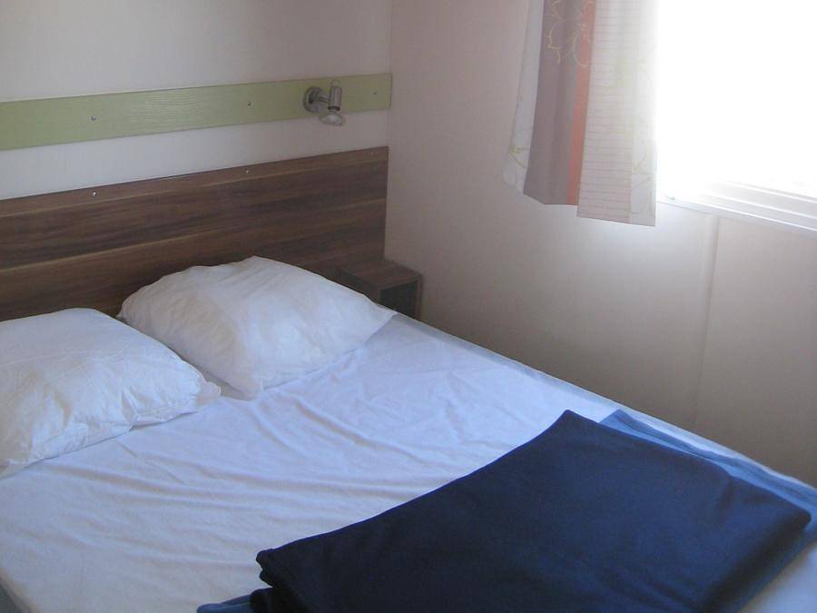 Camping Le Château - Mobilheim 4 personen - Budget 2 Zimmer ca. 28 m² in Saint-Hilaire-de-Riez, Loire-Tal
