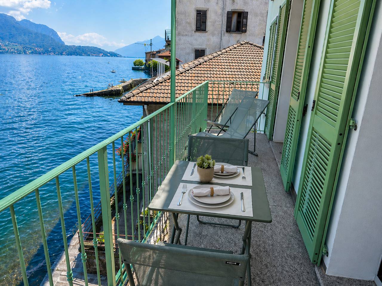 Appartement entier, Appartement de vacances pour 4 personnes avec vue in Lezzeno, Lac de Côme