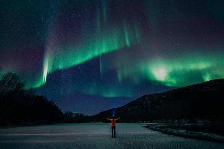 Lodge für 6 Personen, mit Garten und Whirlpool in Troms - 3
