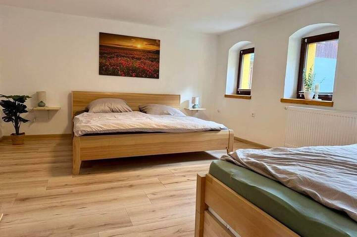 Ganze Wohnung, Ferienwohnung "Die Quelle" - Ferienhaus Altes Wasserhaus in Hainewalde, Zittauer Gebirge
