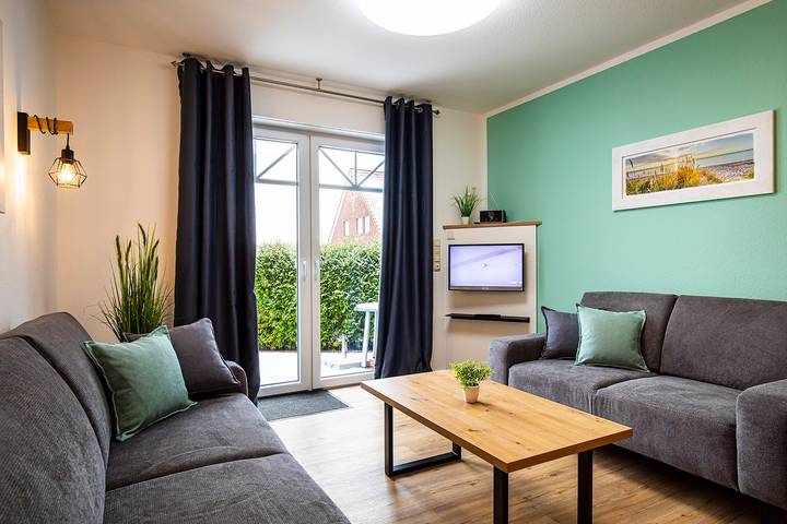 Ferienwohnung für 5 Personen, mit Ausblick und Garten, mit Haustier in Werdum - 4