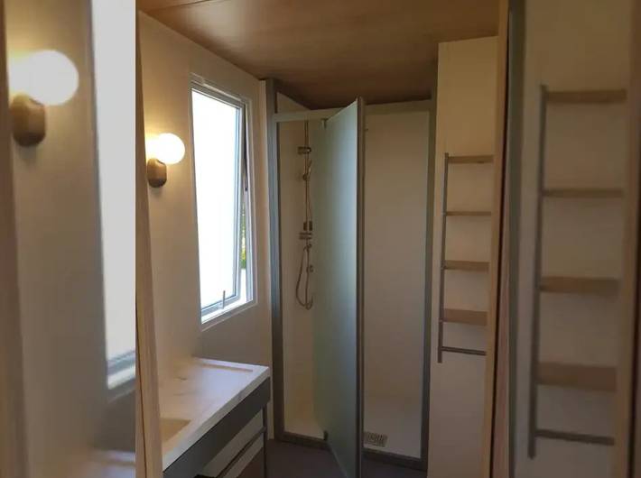 Mobil home pour 5 personnes, avec jardin et jacuzzi à Arces - 2