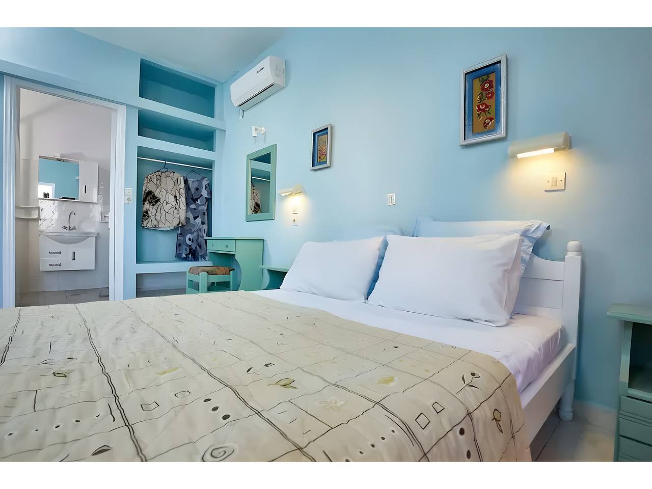 Ganze Wohnung, Ferienwohnung 'No 2' mit Meerblick, Wi-Fi und Klimaanlage in Karpathos