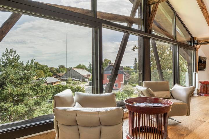 Appartement entier, Penthouse-Loft exclusif au Gut Stohrerhof sur l’Ammersee pour 4 personnes in Dießen am Ammersee, Lac Ammer