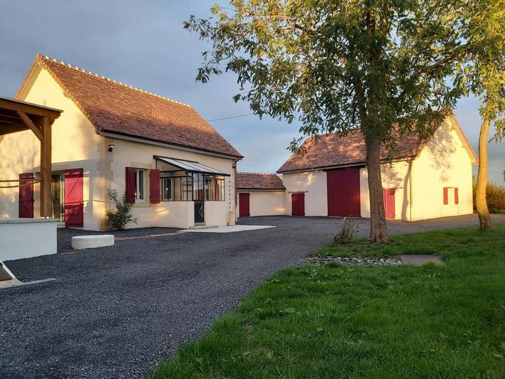 Gîte pour 5 personnes, avec jardin