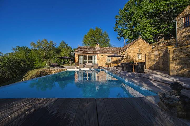 Maison de vacances pour 8 personnes, avec Jardin à Le Buisson-de-Cadouin