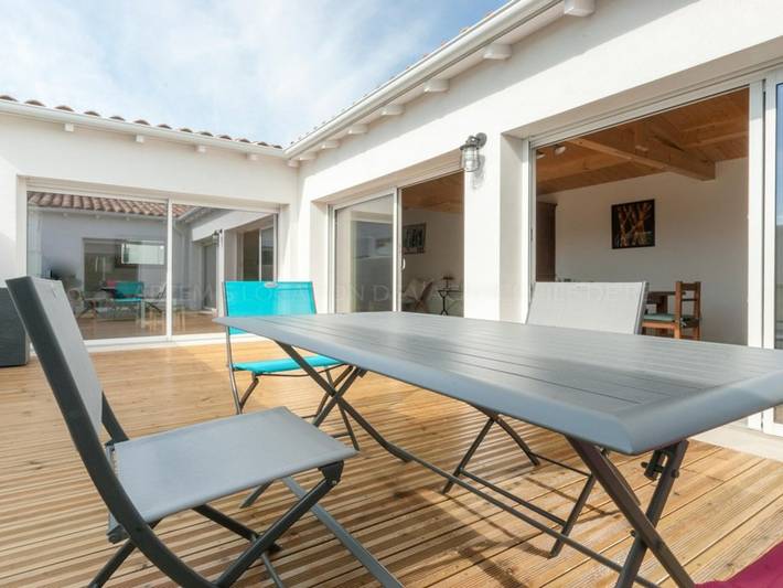 Maison de vacances pour 6 personnes, avec terrasse à Le Bois-Plage-en-Ré