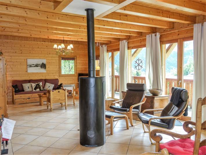 Chalet pour 8 personnes, avec jardin dans Massif du Mont-Blanc - 3