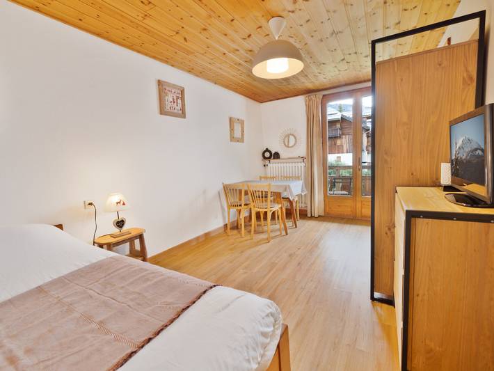 Location de vacances pour 3 personnes, avec balcon et piscine dans Serre Chevalier
