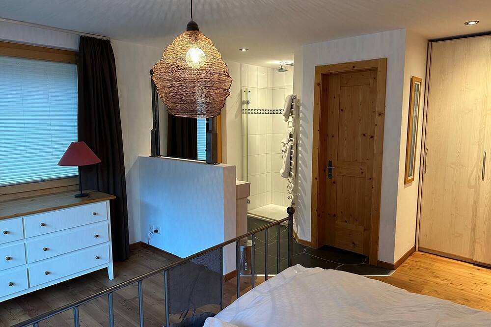 Ganze Wohnung, Superior Apartment mit Garten und herrlichem Blick auf das Matterhorn. Schnelles Wifi. in Zermatt, Walliser Alpen