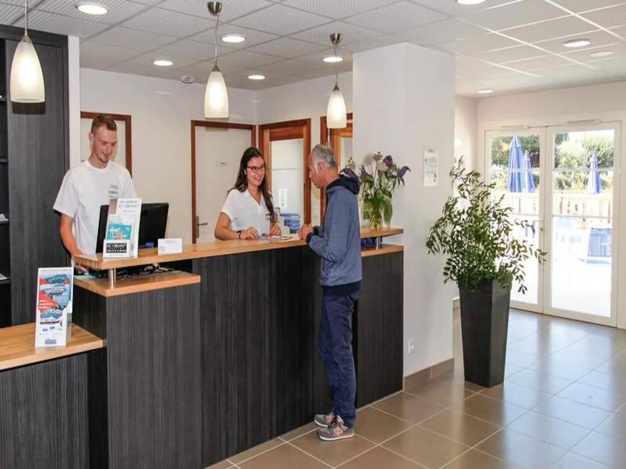 Ganze Wohnung, 3 Zimmer 6 Personen in Port Blanc (Baden), Baden