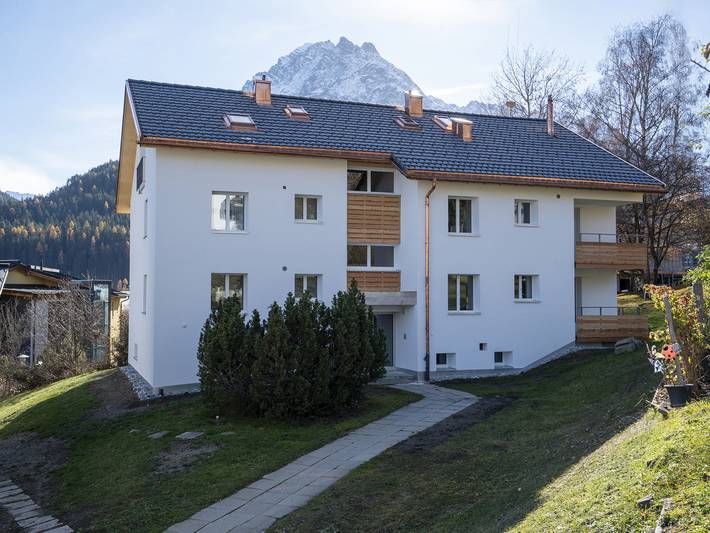 Vakantiewoning voor 4 personen, met balkon in Scuol