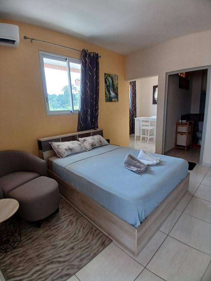 Gîte pour 2 personnes, avec terrasse ainsi que vue et jardin à Saint-Laurent-du-Maroni - 4