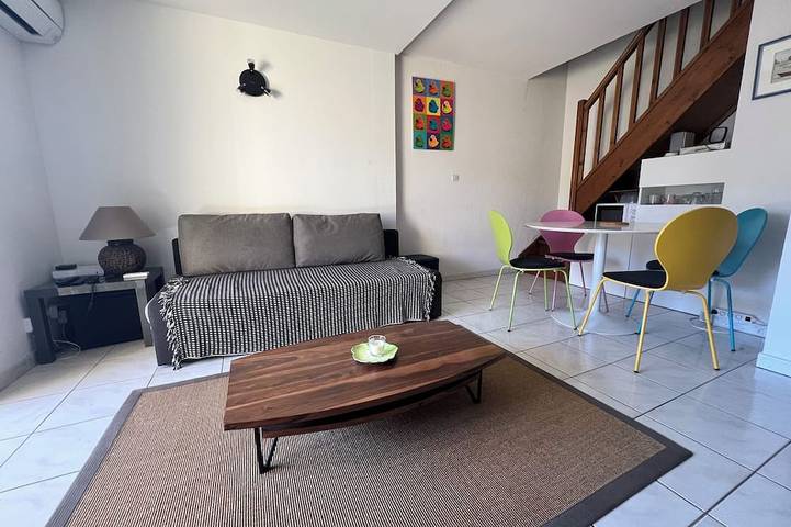 Location de vacances pour 4 personnes, avec terrasse dans Le Brusc