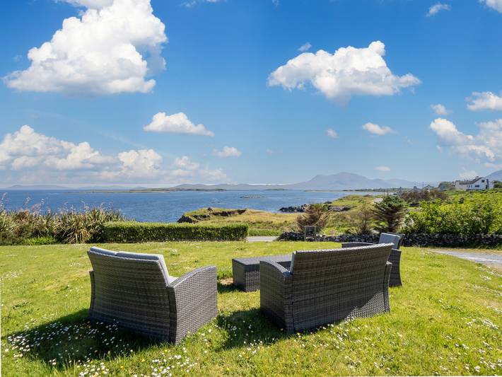 Ferienhaus für 6 Personen, mit Garten und Meerblick in County Galway - 4