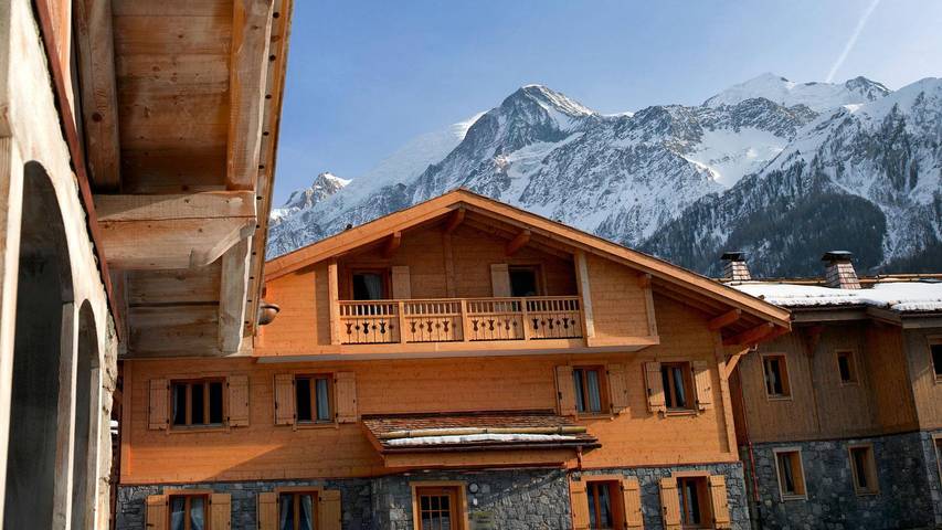 Vakantiewoning voor 4 personen, met sauna en balkon in Les Houches