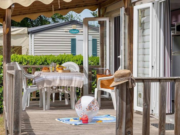 Camping pour 6 personnes, avec bassin pour enfant et piscine dans les Landes - 3