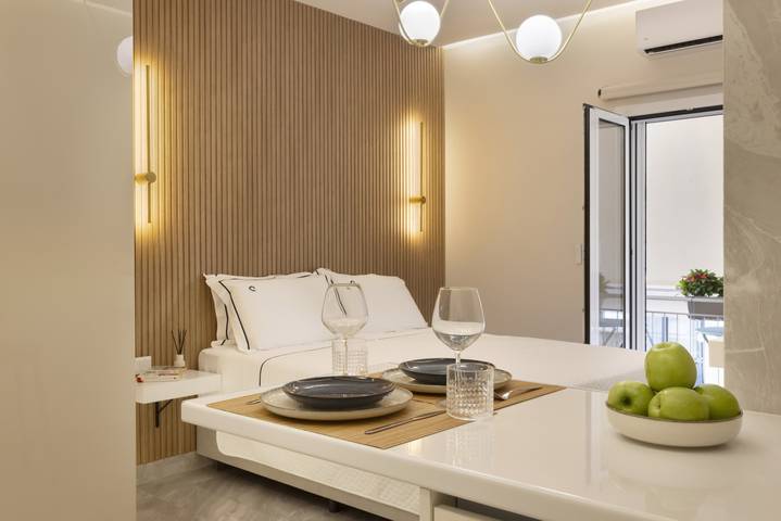 Studio pour 2 personnes, avec balcon - 1