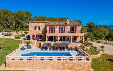 Finca in Manacor, Mallorca Osten für 12 