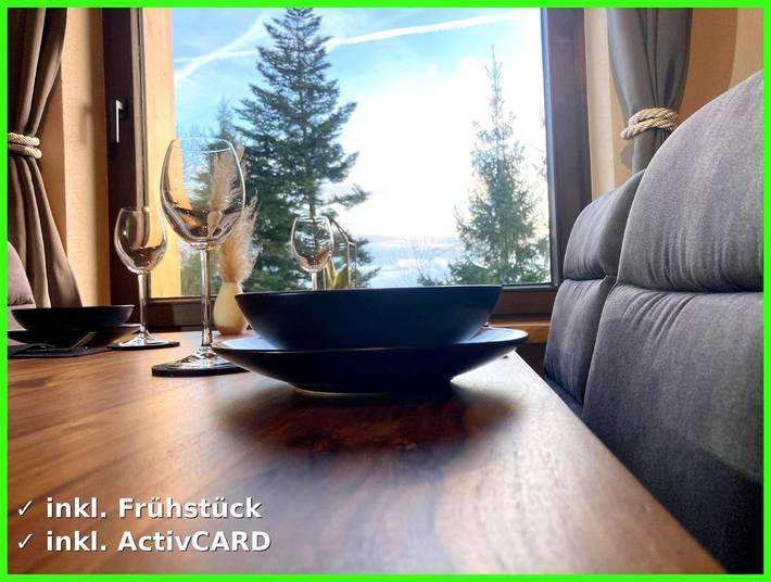 Ferienwohnung für 4 Personen, mit Pool und Ausblick sowie Garten in Neureichenau