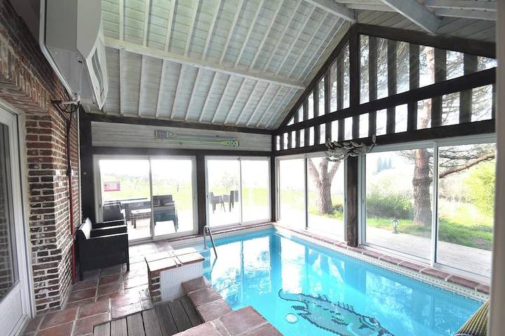 Villa pour 10 personnes, avec sauna et jardin