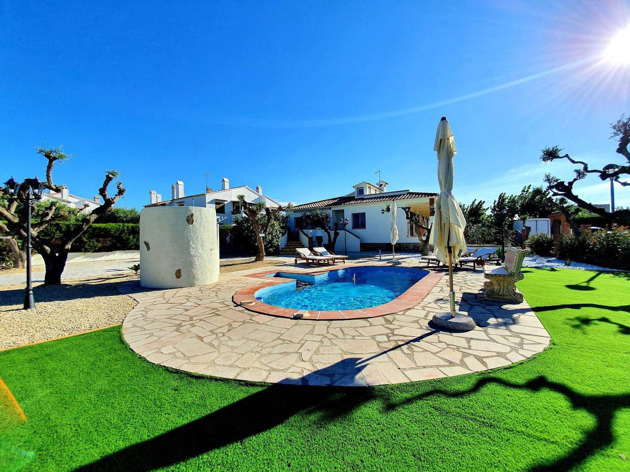 Finca mit eigenem Garten und Grill in Cambrils, Costa Dorada