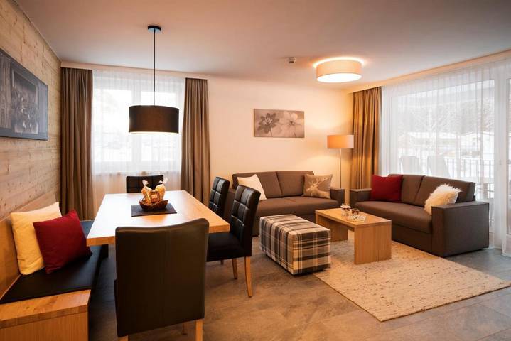 Ferienwohnung für 8 Personen, mit Balkon und Pool sowie Ausblick und Sauna in Klösterle am Arlberg - 4