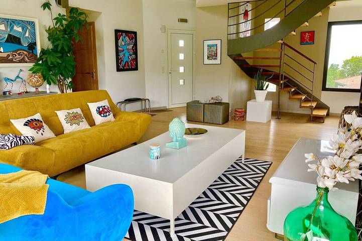 Maison de vacances pour 8 personnes, avec terrasse et jardin