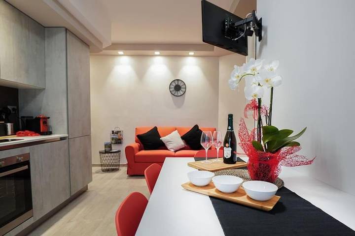 Appartamento per 5 persone, con Balcone e Terrazza nonché Giardino a Brentonico