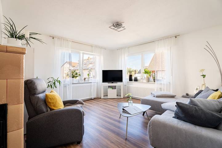 Gîte pour 3 personnes, avec jardin à Rheinau
