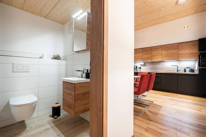 Hütte für 7 Personen, mit Sauna und Ausblick sowie Garten, mit Haustier in Bad Hindelang - 4